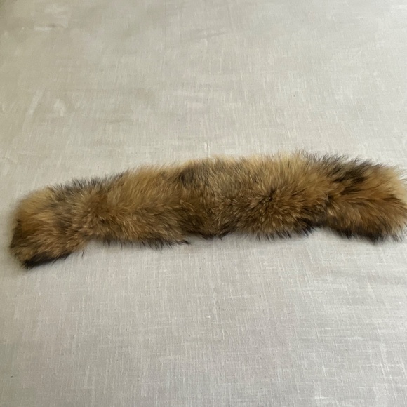 Genuine Fox Fur Detachable Collar Winter Luxury Scarf 30” NEW - Picture 10 of 12